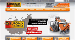 Desktop Screenshot of euromix.biz